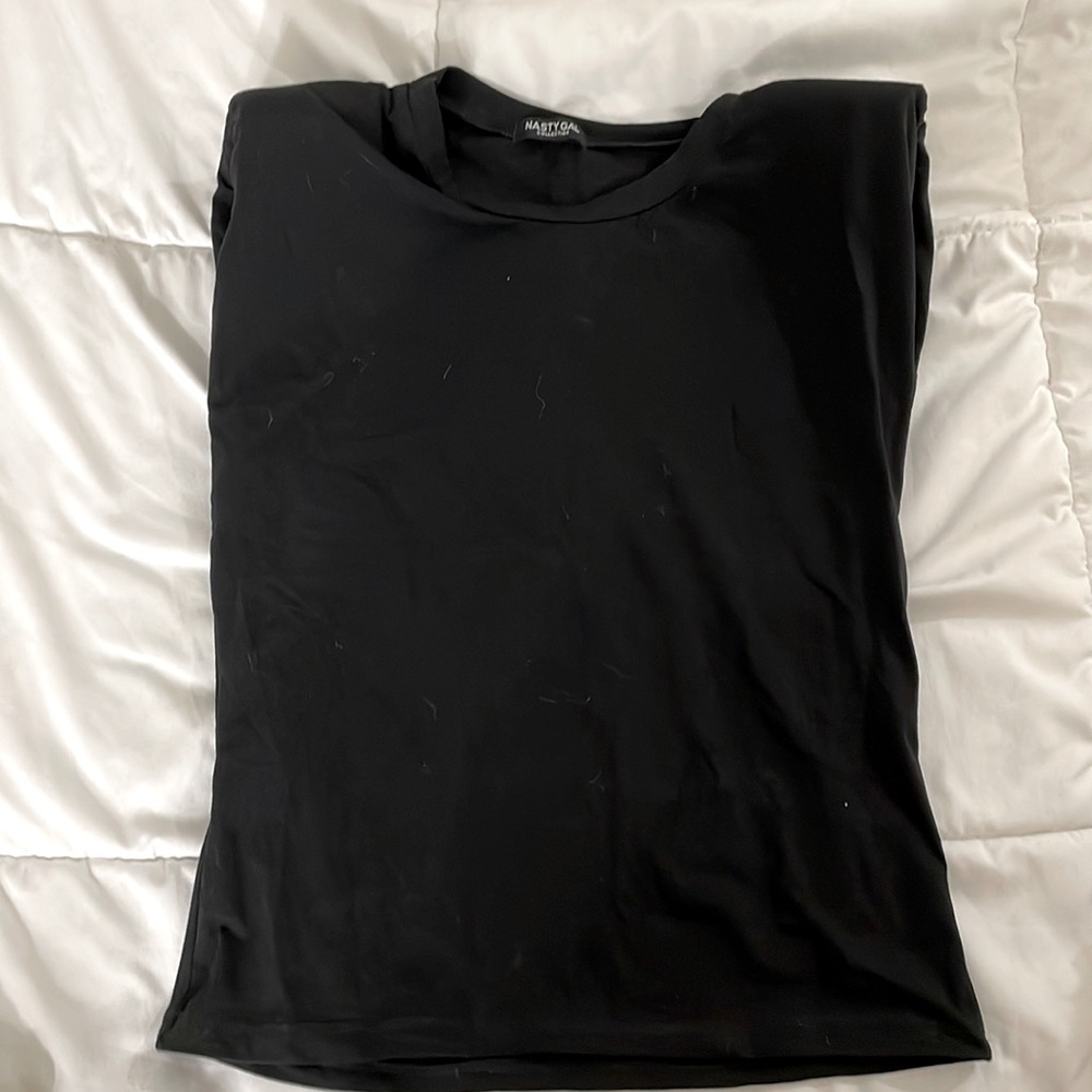 Nasty Gal Black Tank Top